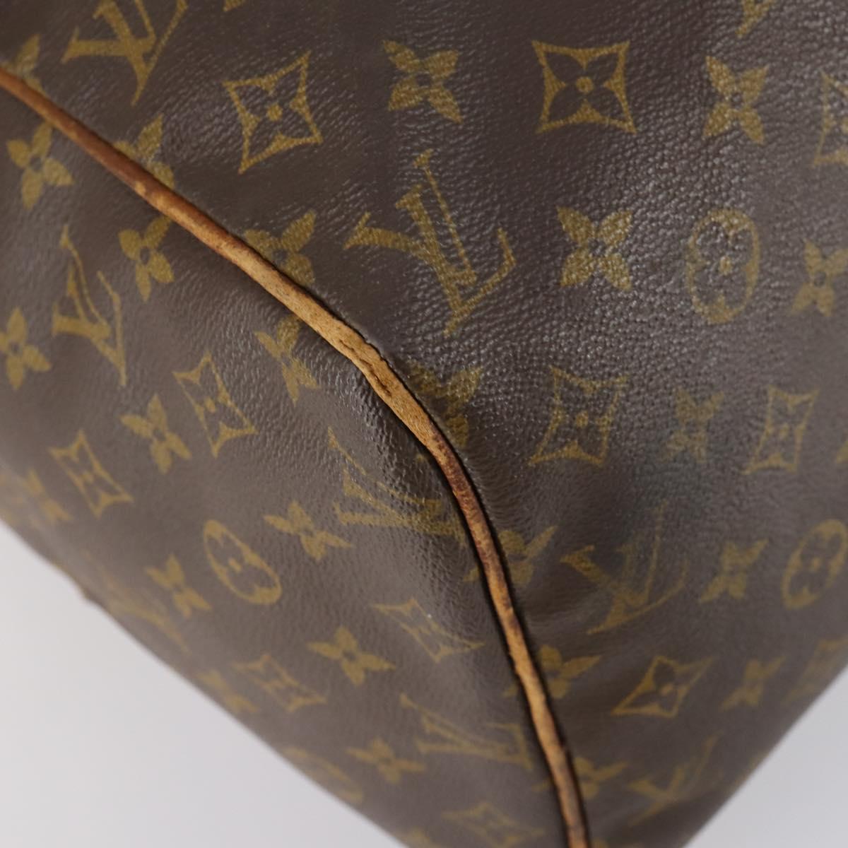 LOUIS VUITTON Monogram Sac Souple 45 Boston Bag M41624 LV Auth 151133