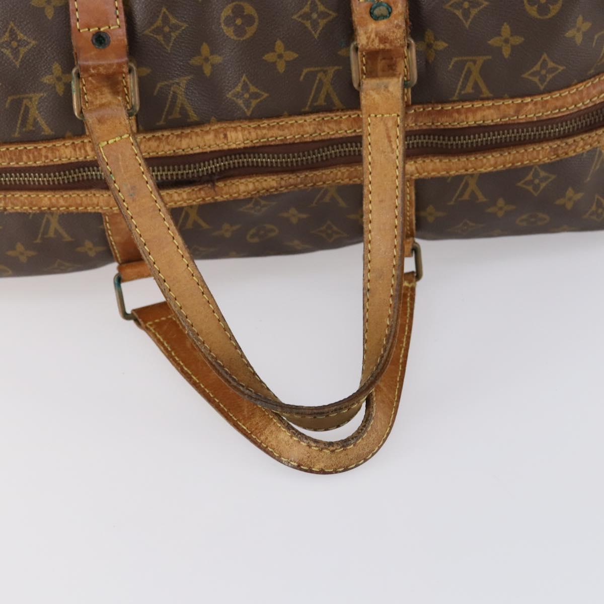 LOUIS VUITTON Monogram Sac Souple 45 Boston Bag M41624 LV Auth 151133