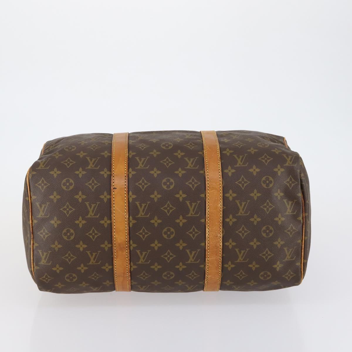 LOUIS VUITTON Monogram Sac Souple 45 Boston Bag M41624 LV Auth 151134