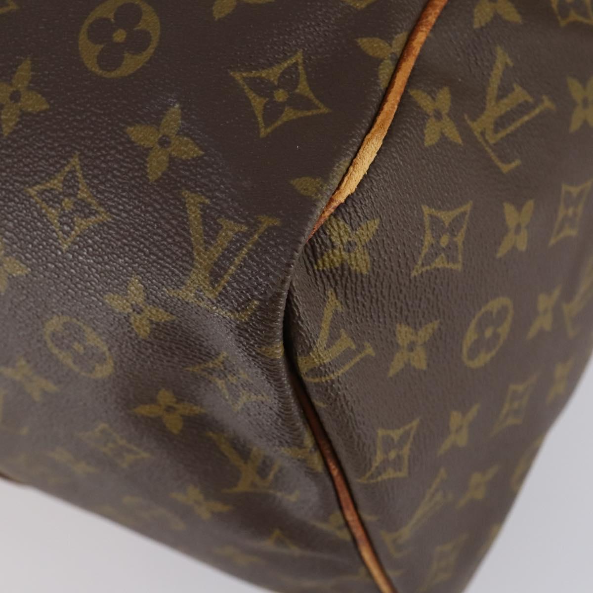 LOUIS VUITTON Monogram Sac Souple 45 Boston Bag M41624 LV Auth 151134