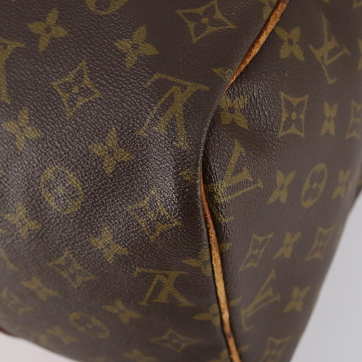 LOUIS VUITTON Monogram Sac Souple 45 Boston Bag M41624 LV Auth 151134