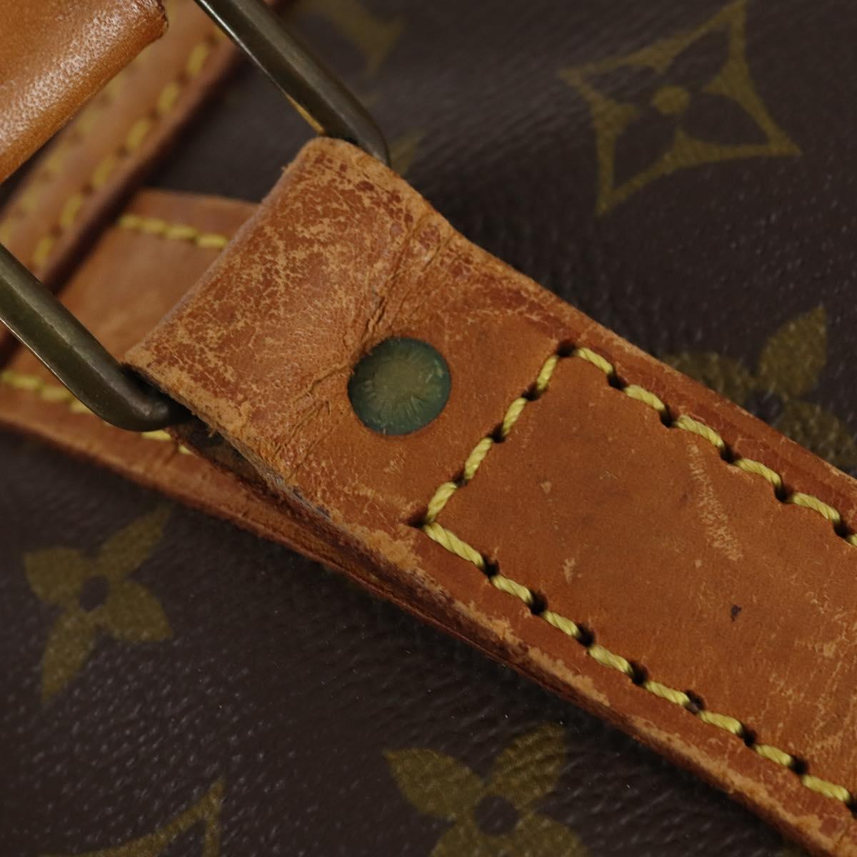 LOUIS VUITTON Monogram Sac Souple 45 Boston Bag M41624 LV Auth 151134