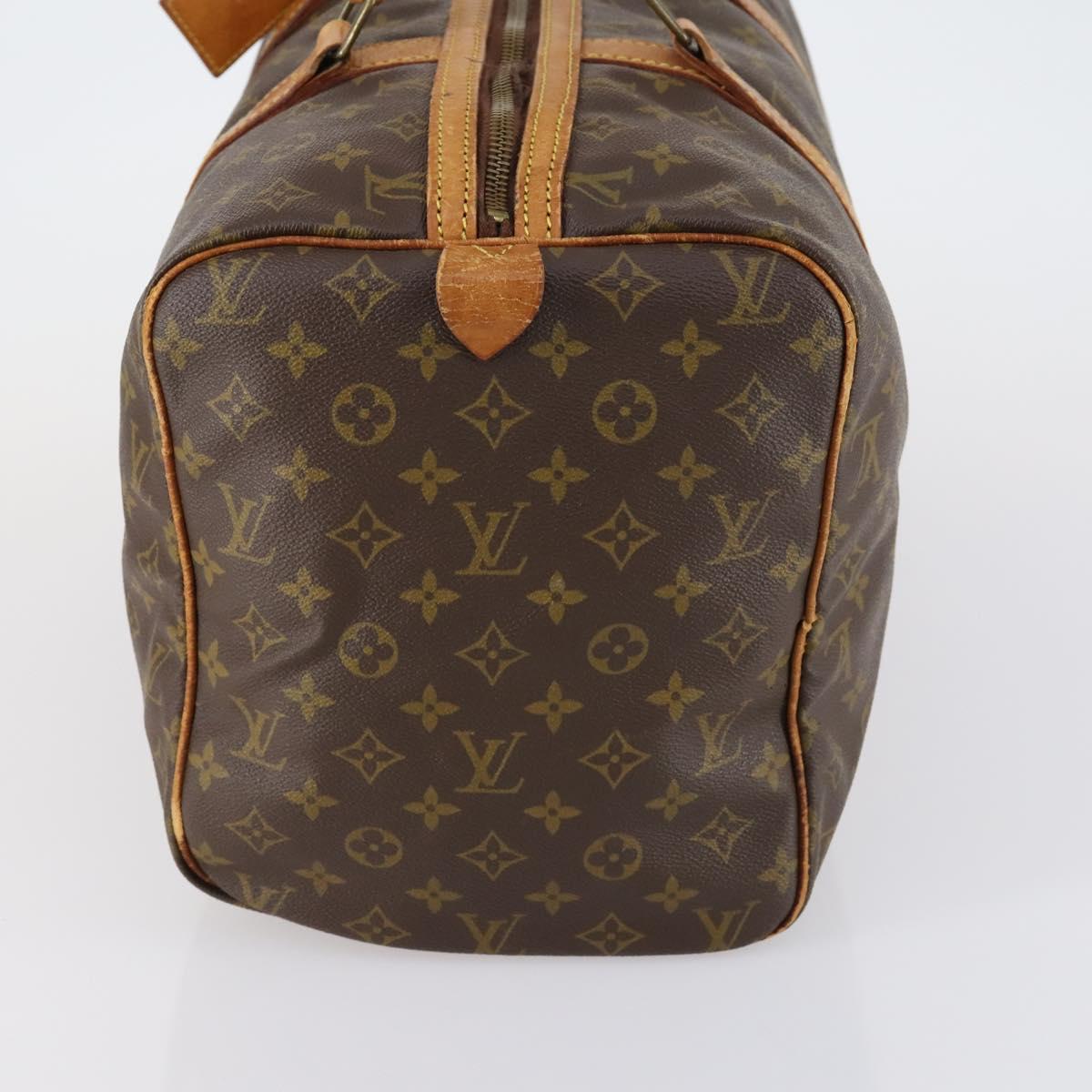 LOUIS VUITTON Monogram Sac Souple 45 Boston Bag M41624 LV Auth 151134