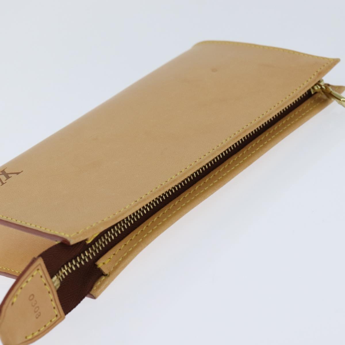 LOUIS VUITTON Nomad Male Ventiem Pouch 20th Anniversary Beige M99070 Auth 151149