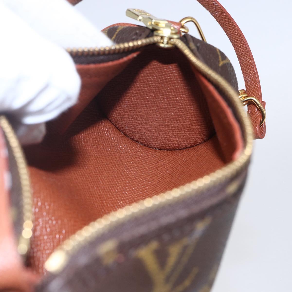 LOUIS VUITTON Monogram Papillon Pouch LV Auth 151150