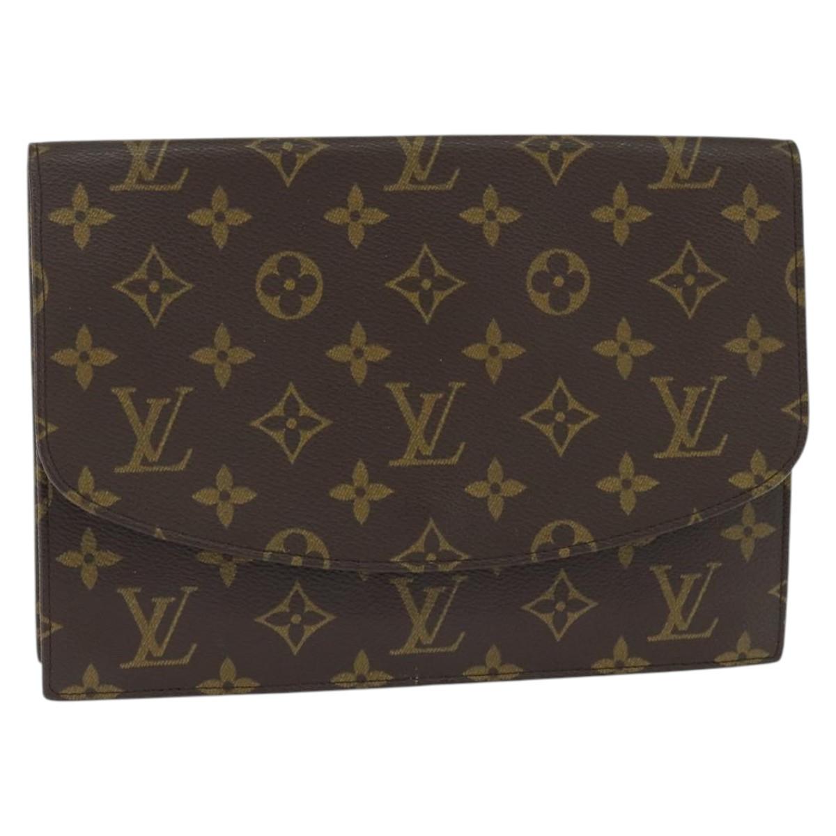 LOUIS VUITTON Monogram Pochette Rabat 23 Clutch Bag M51940 LV Auth 151152