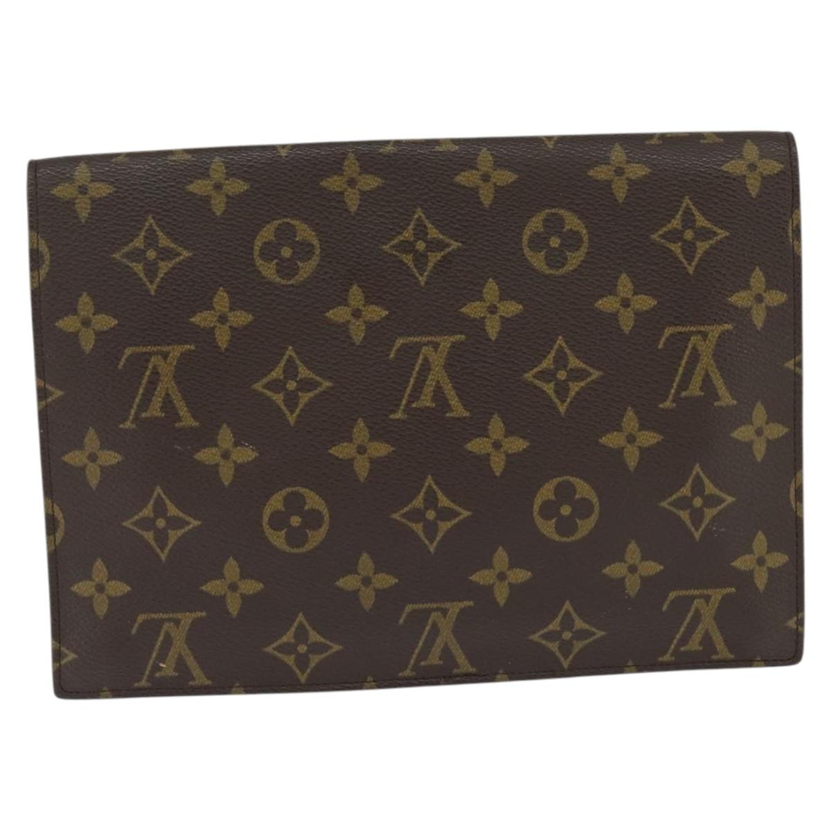 LOUIS VUITTON Monogram Pochette Rabat 23 Clutch Bag M51940 LV Auth 151152