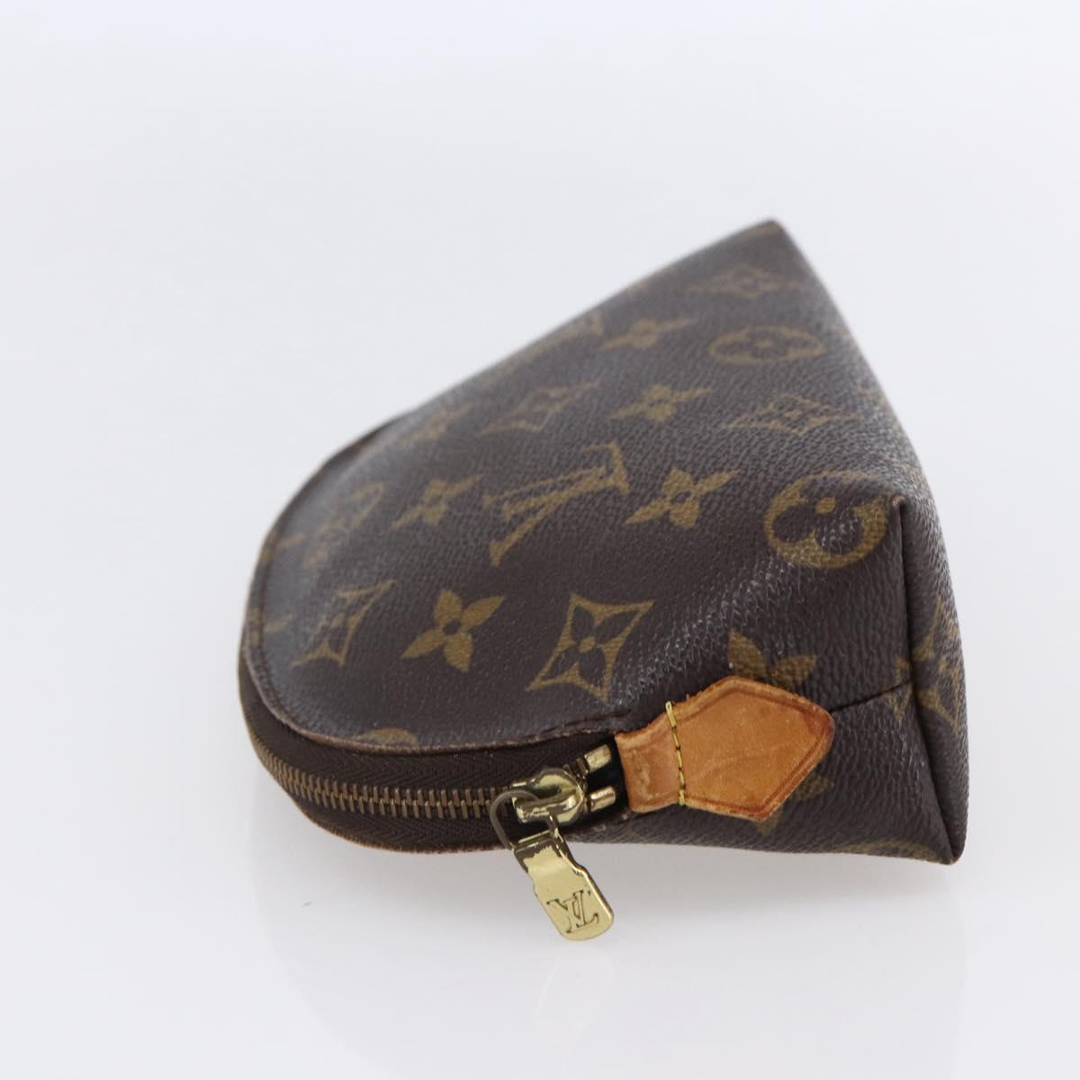 LOUIS VUITTON Monogram Pochette Cosmetic PM Pouch M43998 LV Auth 151154