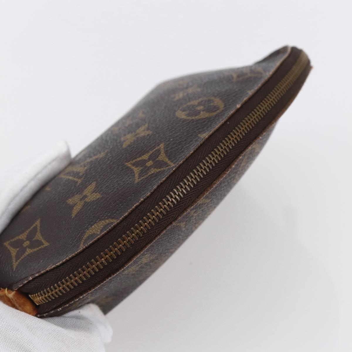 LOUIS VUITTON Monogram Pochette Cosmetic PM Pouch M43998 LV Auth 151154