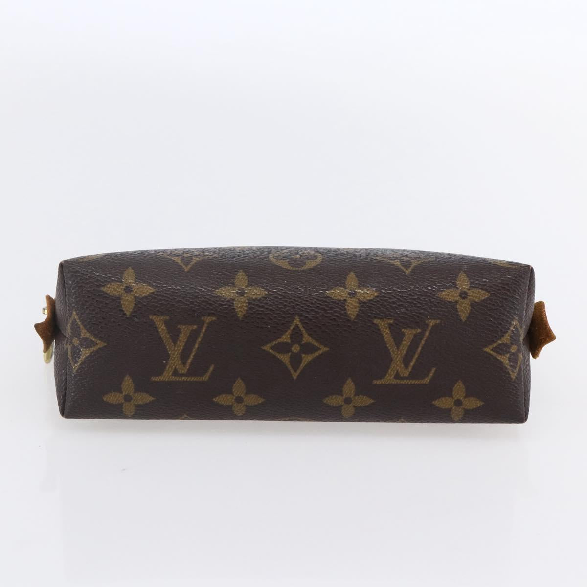LOUIS VUITTON Monogram Pochette Cosmetic PM Pouch M43998 LV Auth 151154
