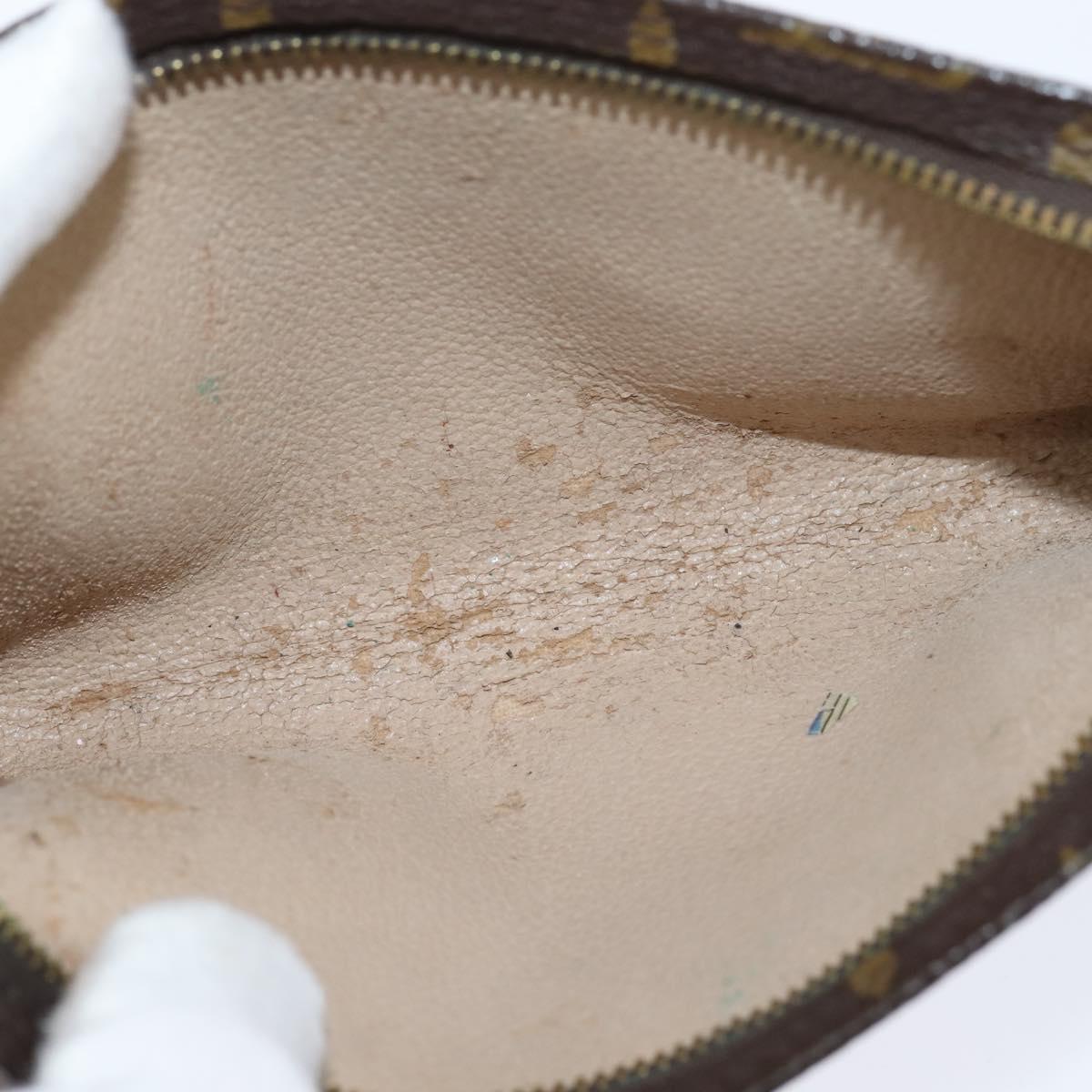 LOUIS VUITTON Monogram Bucket PM Accessory Pouch LV Auth 151160