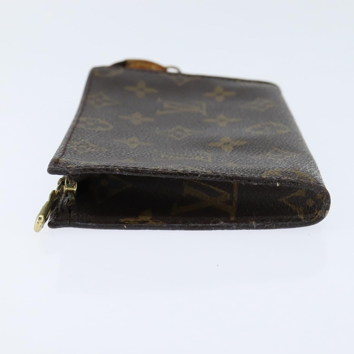 LOUIS VUITTON Monogram Bucket PM Accessory Pouch LV Auth 151160