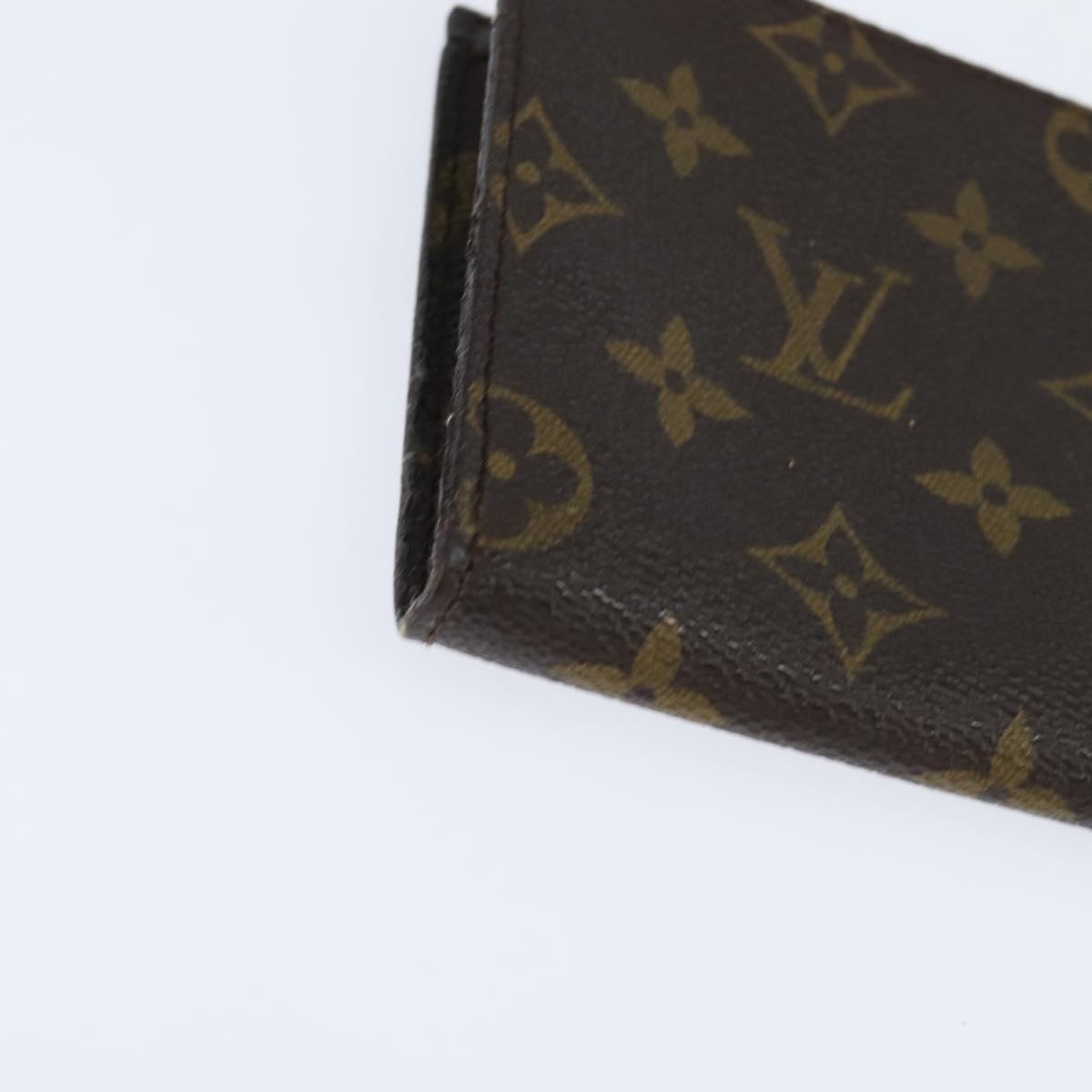 LOUIS VUITTON Monogram Bucket PM Accessory Pouch LV Auth 151160