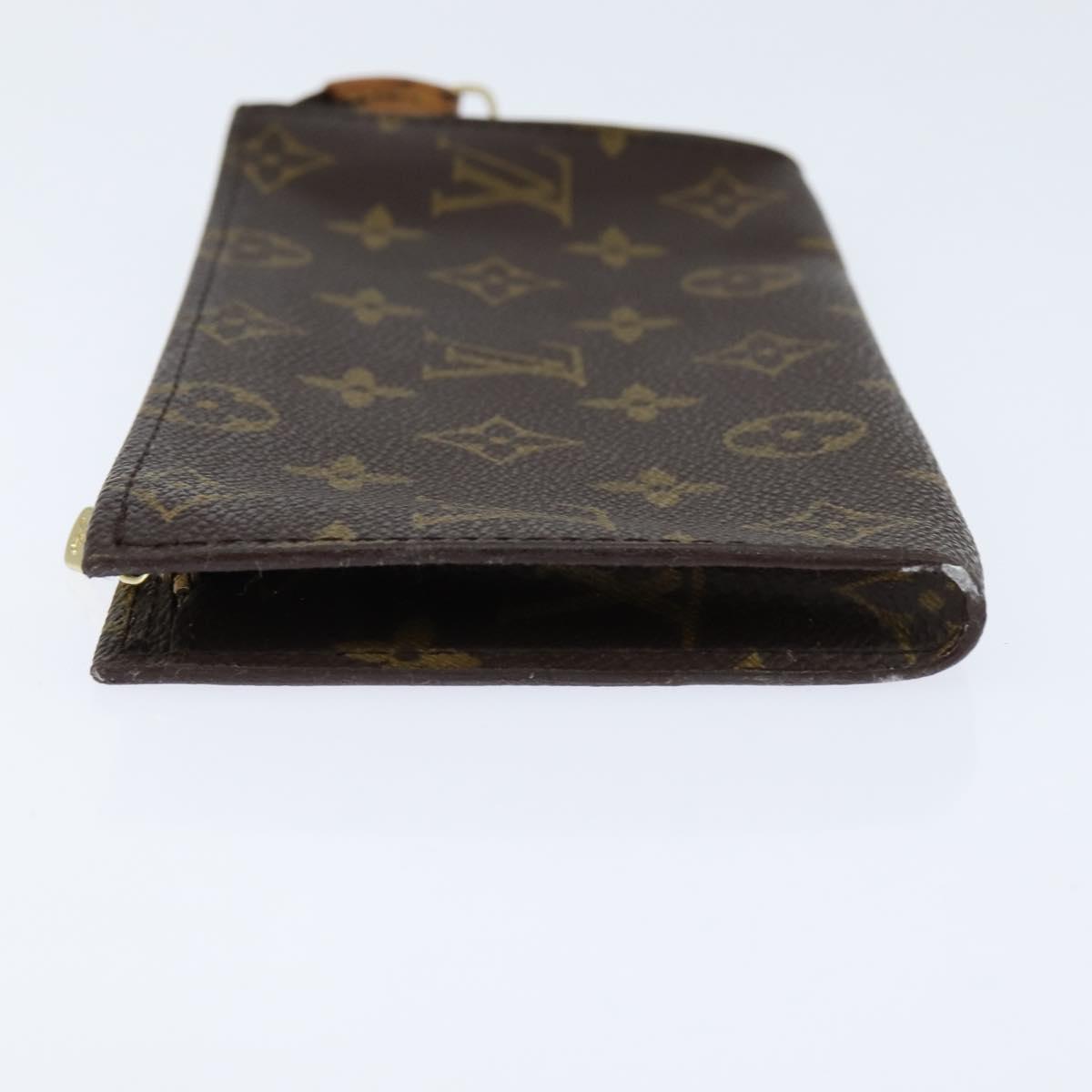 LOUIS VUITTON Monogram Bucket GM Accessory Pouch LV Auth 151162