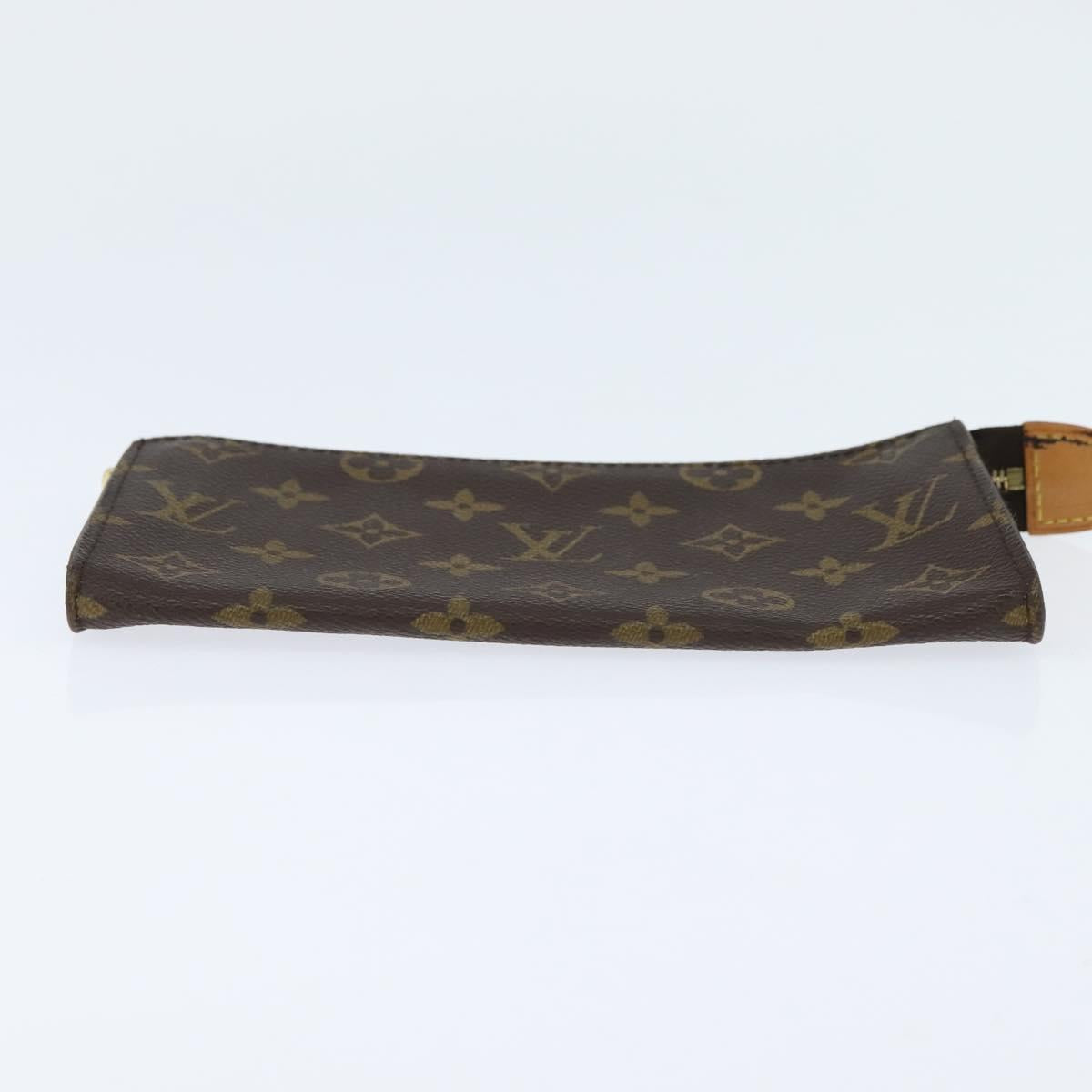 LOUIS VUITTON Monogram Bucket GM Accessory Pouch LV Auth 151162