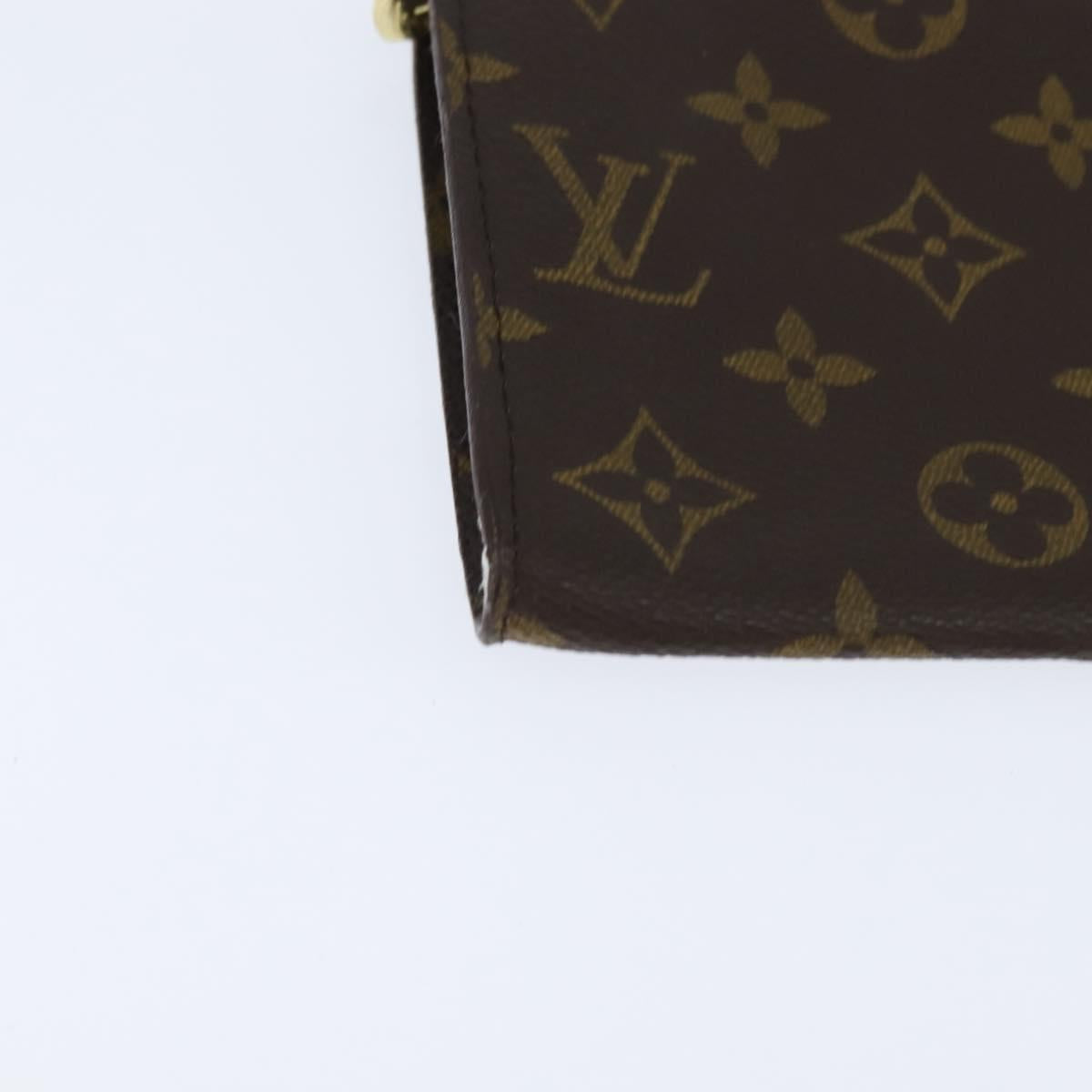 LOUIS VUITTON Monogram Bucket GM Accessory Pouch LV Auth 151162