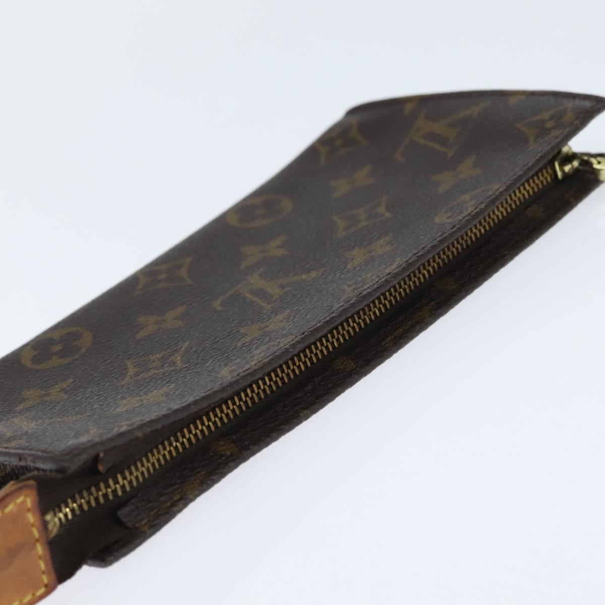 LOUIS VUITTON Monogram Bucket GM Accessory Pouch LV Auth 151163