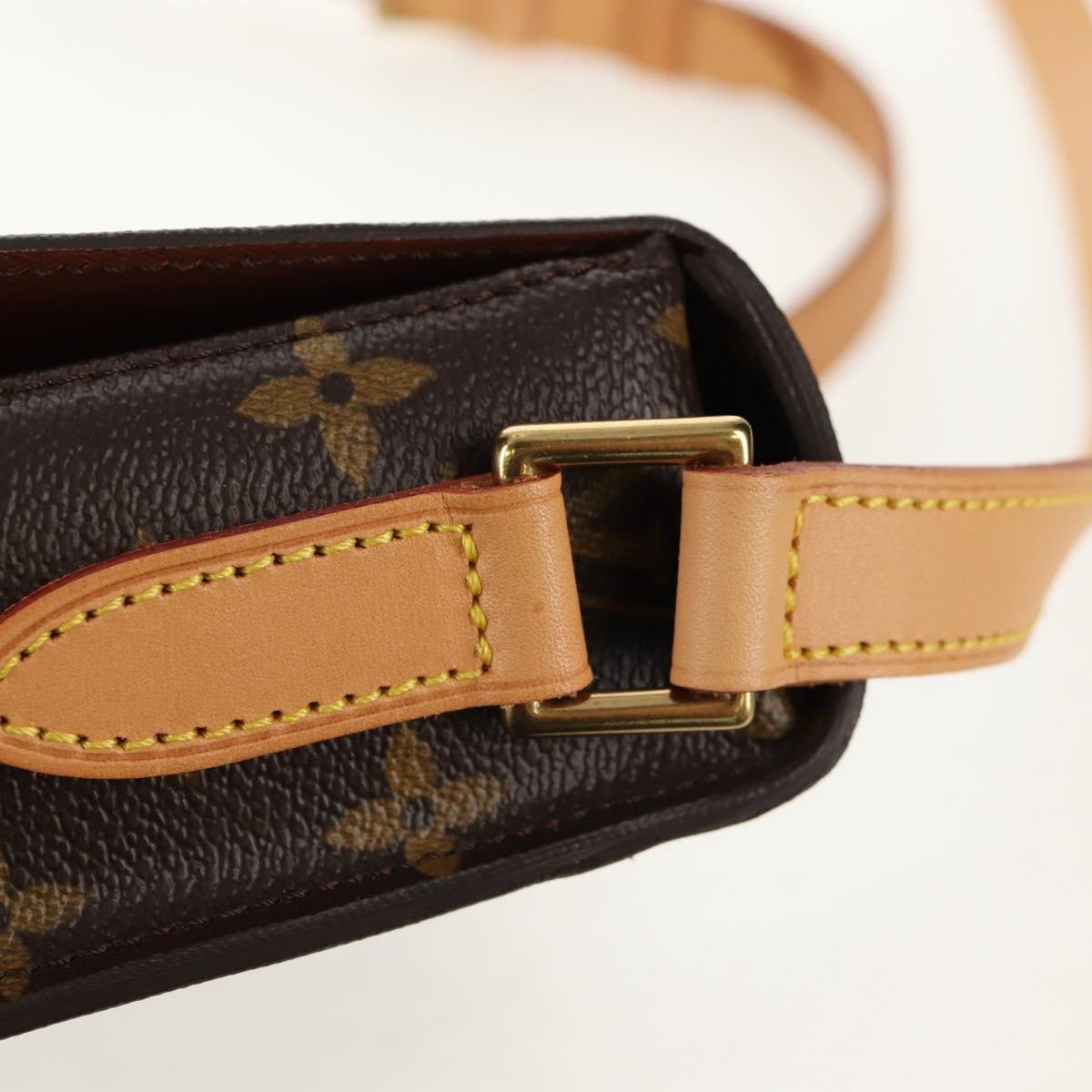 LOUIS VUITTON Monogram Saint Cloud GM Shoulder Bag M51242 LV Auth 151174V