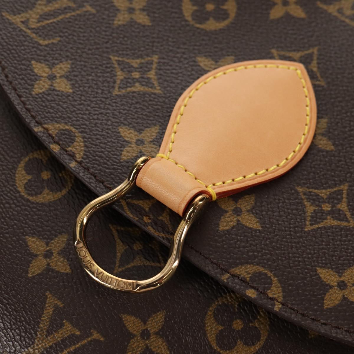LOUIS VUITTON Monogram Saint Cloud GM Shoulder Bag M51242 LV Auth 151174V