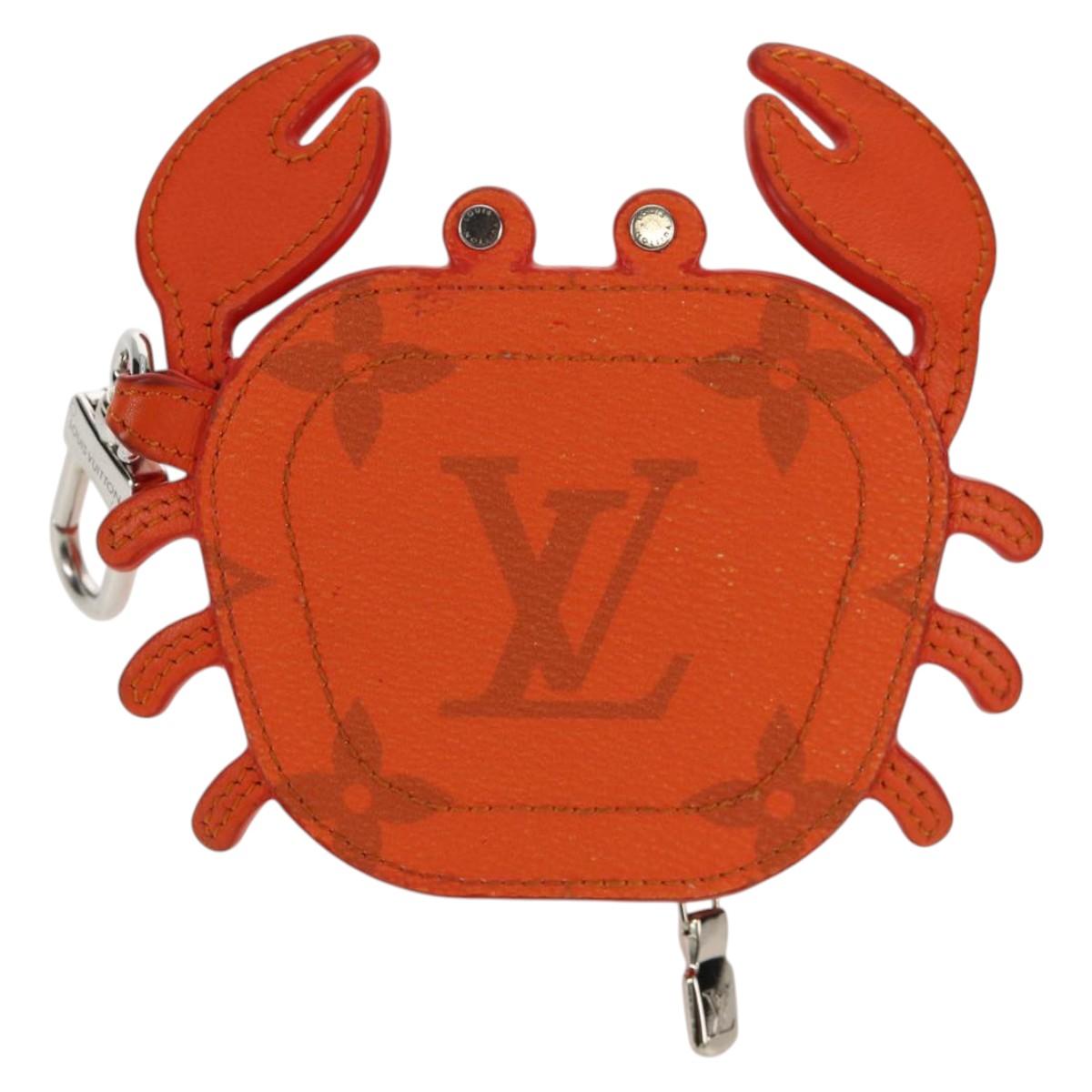 LOUIS VUITTON Monogram Bag Charm LV Club Bag Charm Orange M01929 LV Auth 151182M