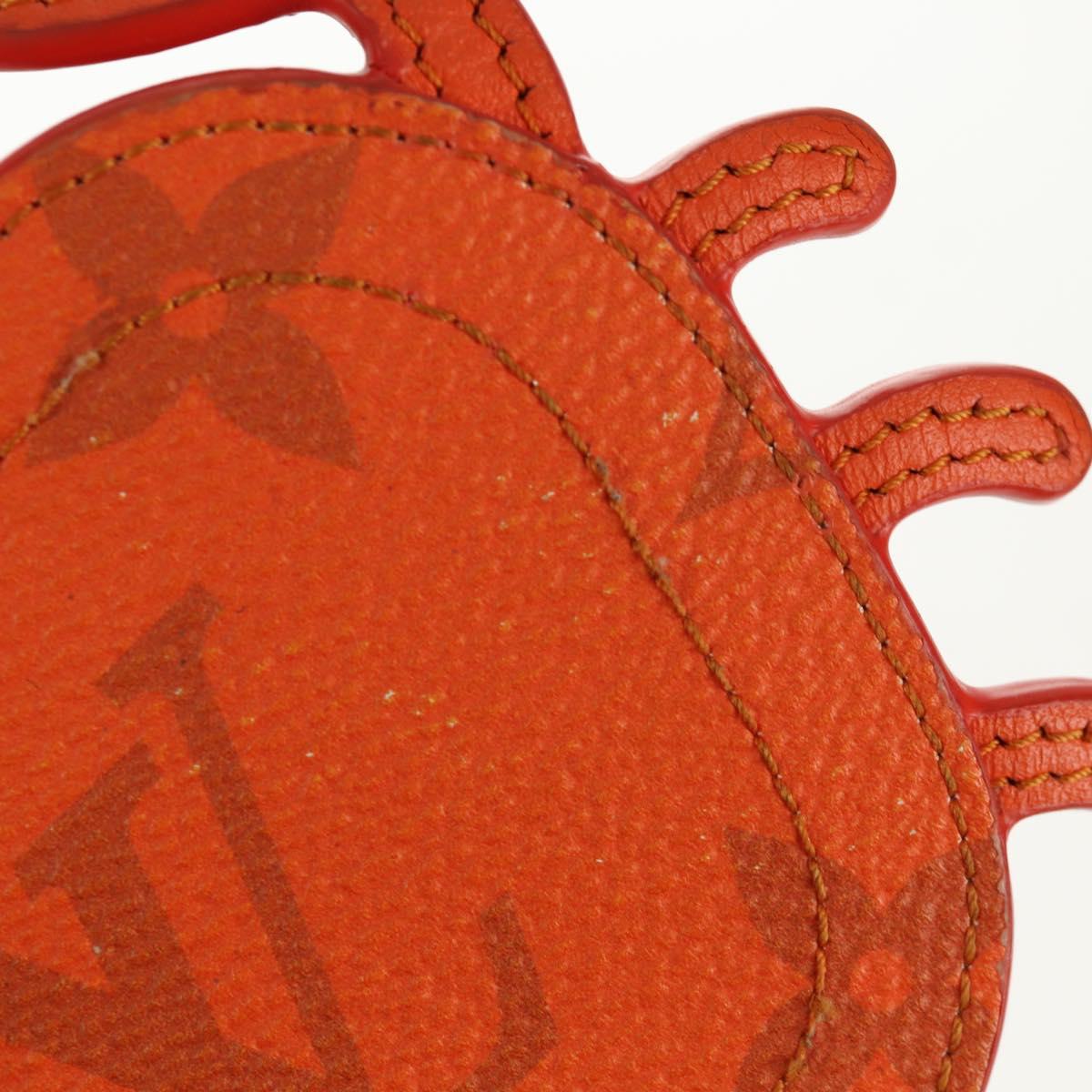 LOUIS VUITTON Monogram Bag Charm LV Club Bag Charm Orange M01929 LV Auth 151182M