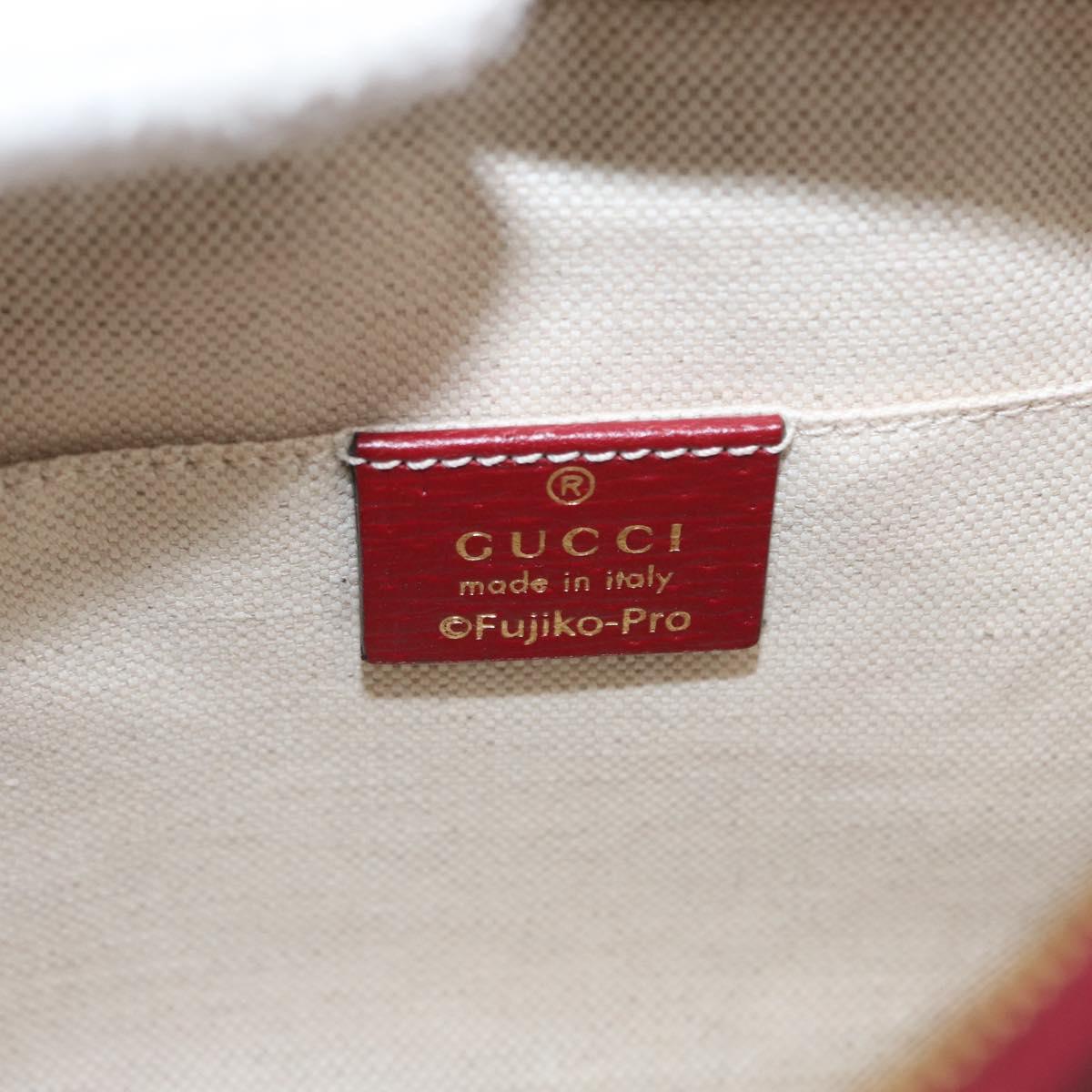 GUCCI Micro GG Supreme Doraemon Collaboration Bag PVC 655596 Auth 151200SAM