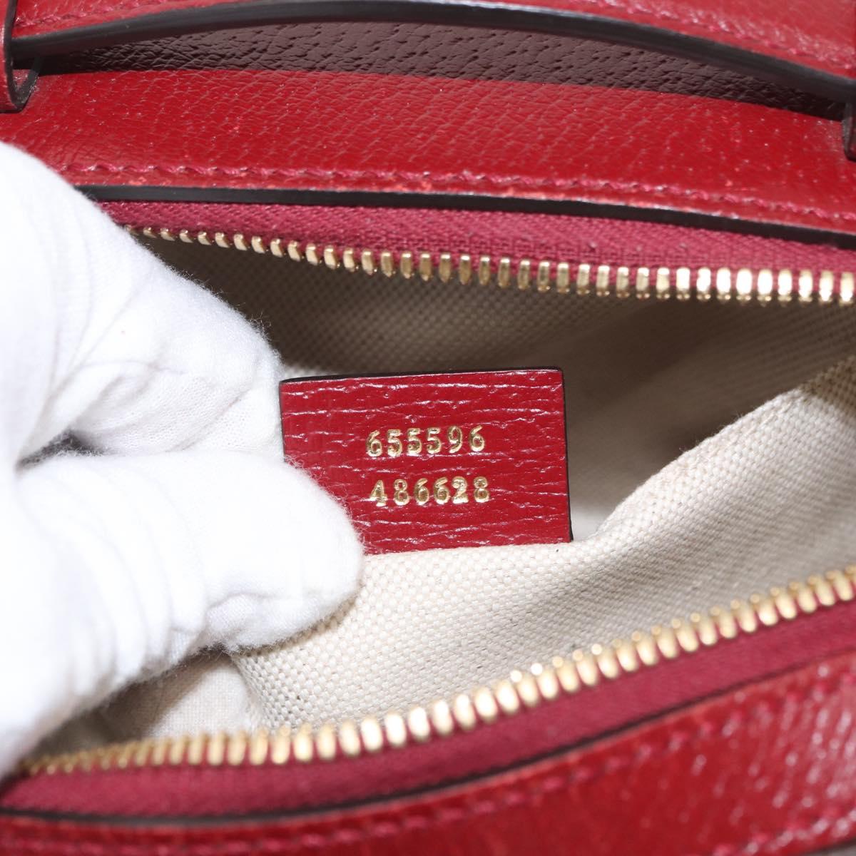 GUCCI Micro GG Supreme Doraemon Collaboration Bag PVC 655596 Auth 151200SAM