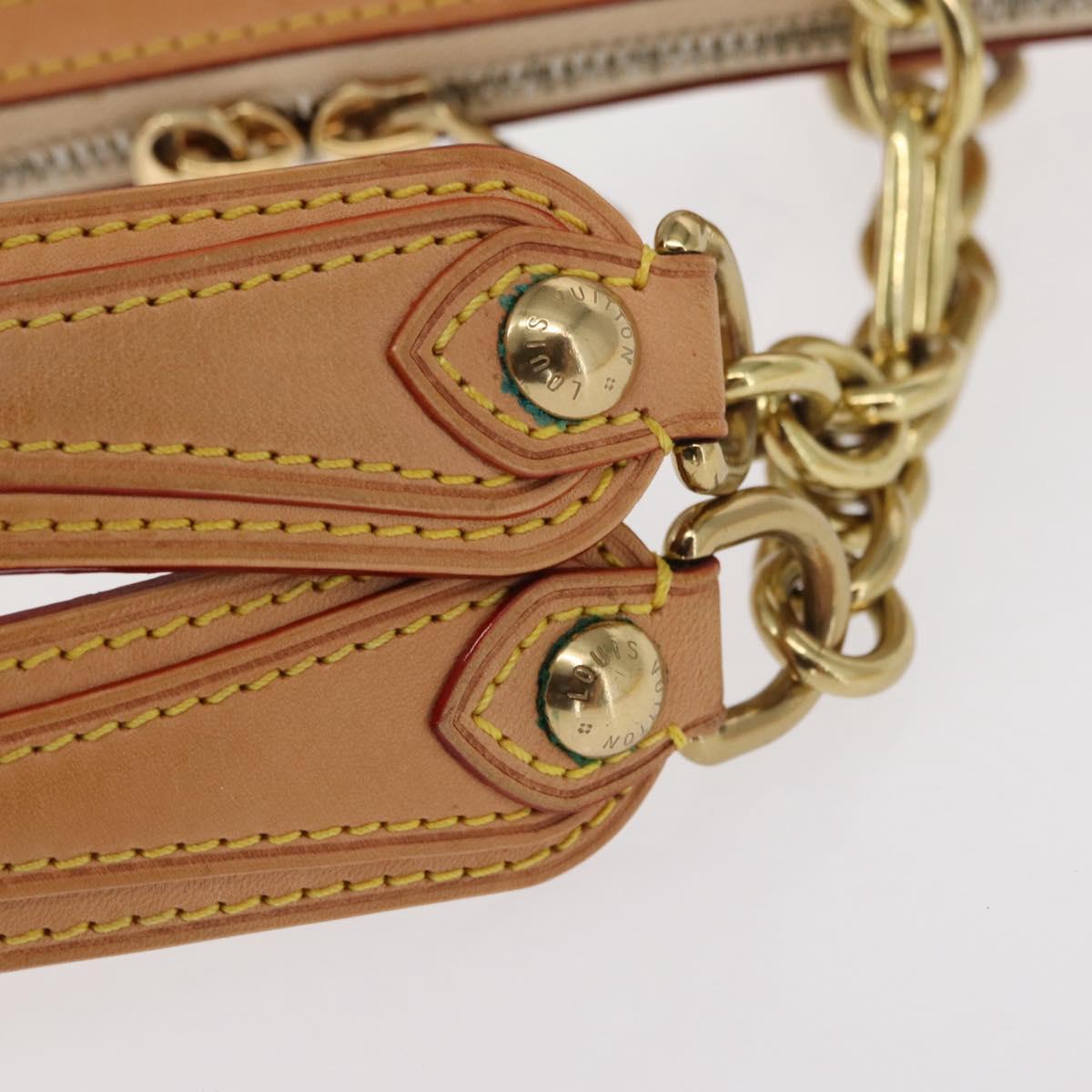 LOUIS VUITTON Monogram Multicolor Gracie MM Bag White M92590 LV Auth 151203SM