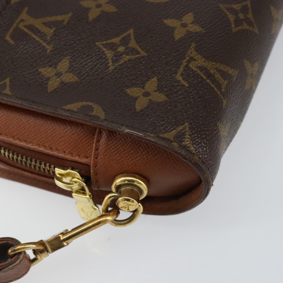 LOUIS VUITTON Monogram Orsay Clutch Bag M51790 LV Auth 151221