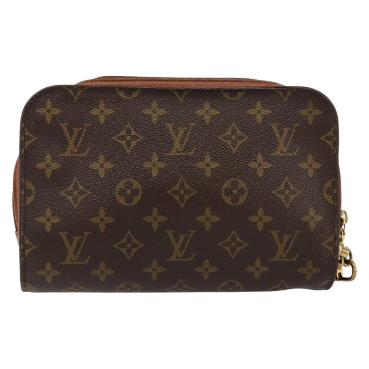 LOUIS VUITTON Monogram Orsay Clutch Bag M51790 LV Auth 151221