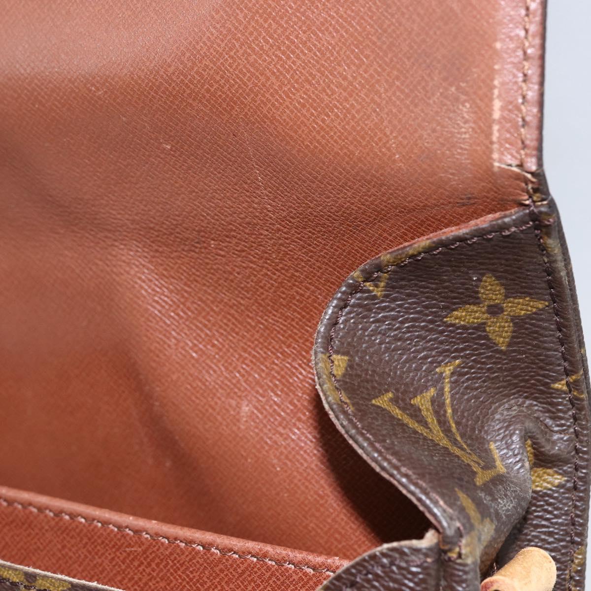 LOUIS VUITTON Monogram Cartouchiere MM Shoulder Bag M51253 LV Auth 151222