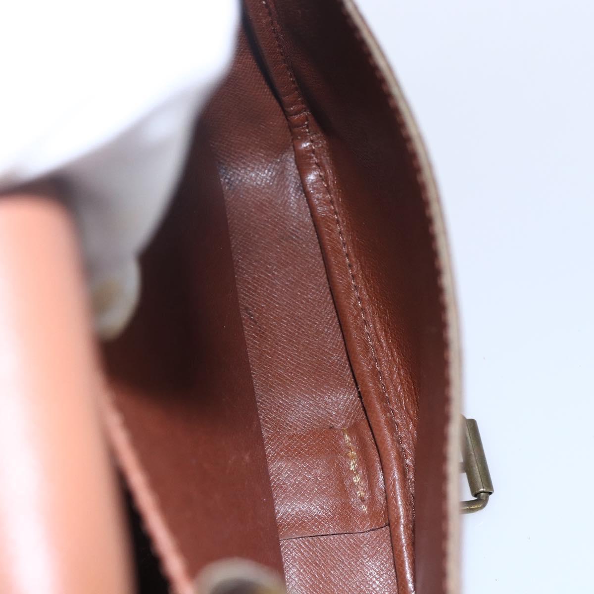 LOUIS VUITTON Monogram Cartouchiere MM Shoulder Bag M51253 LV Auth 151222