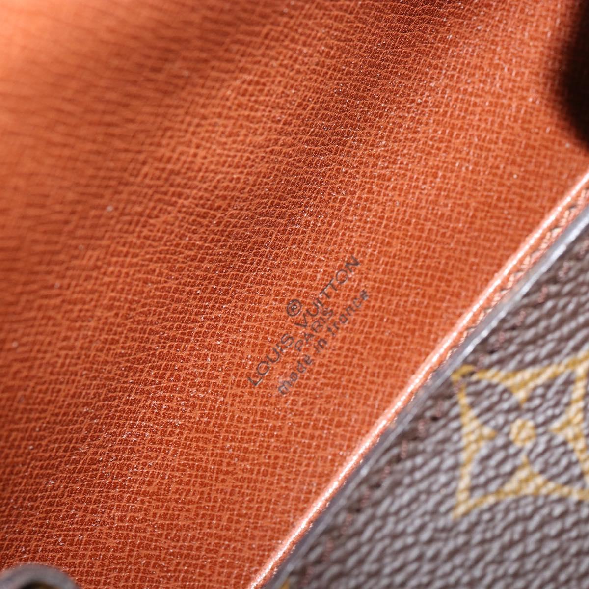 LOUIS VUITTON Monogram Saint Cloud PM Shoulder Bag M51244 LV Auth 151225