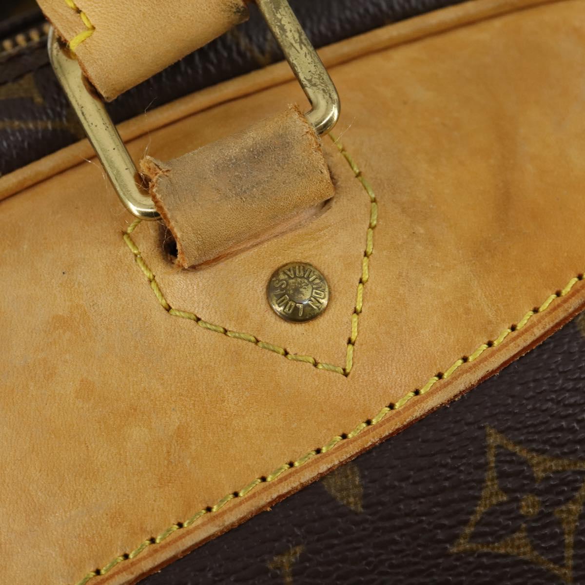 LOUIS VUITTON Monogram Alize 24H Boston Bag M41399 LV Auth 151229