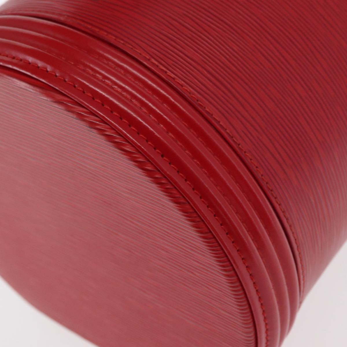 LOUIS VUITTON Epi Cannes Hand Bag Red M48037 LV Auth 151232