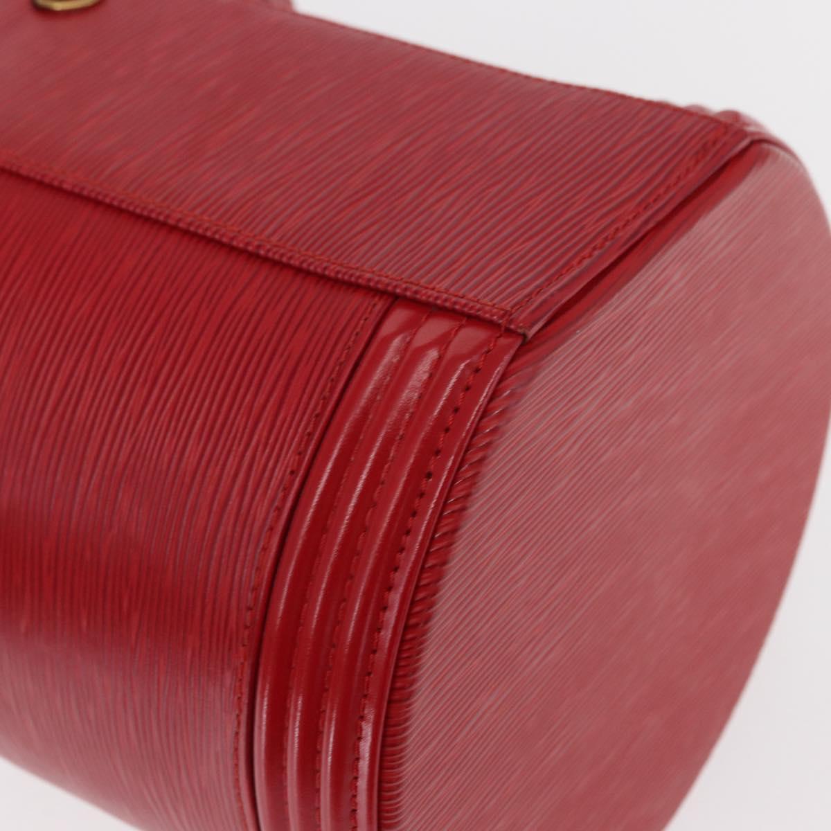 LOUIS VUITTON Epi Cannes Hand Bag Red M48037 LV Auth 151232