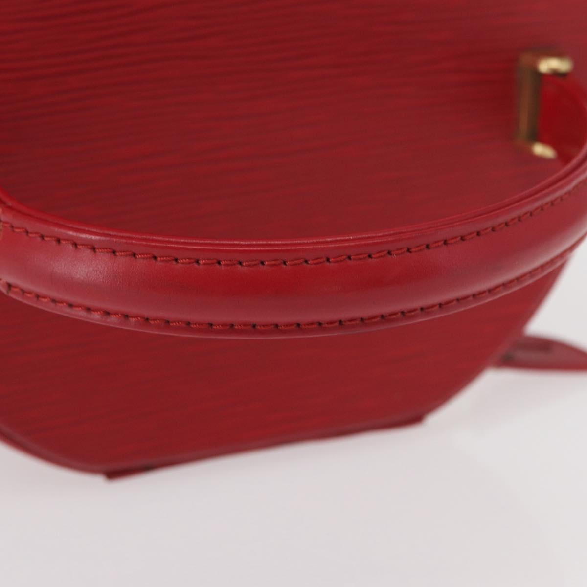 LOUIS VUITTON Epi Cannes Hand Bag Red M48037 LV Auth 151232
