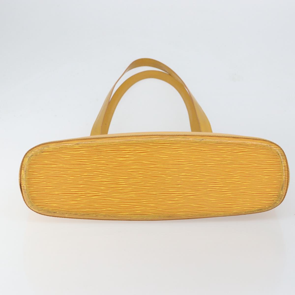 LOUIS VUITTON Epi Lussac Shoulder Bag Yellow M52289 LV Auth 151240