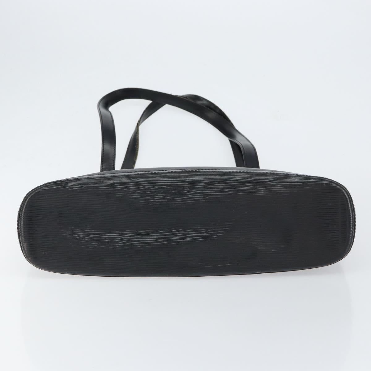 LOUIS VUITTON Epi Lussac Shoulder Bag Black M52282 LV Auth 151241