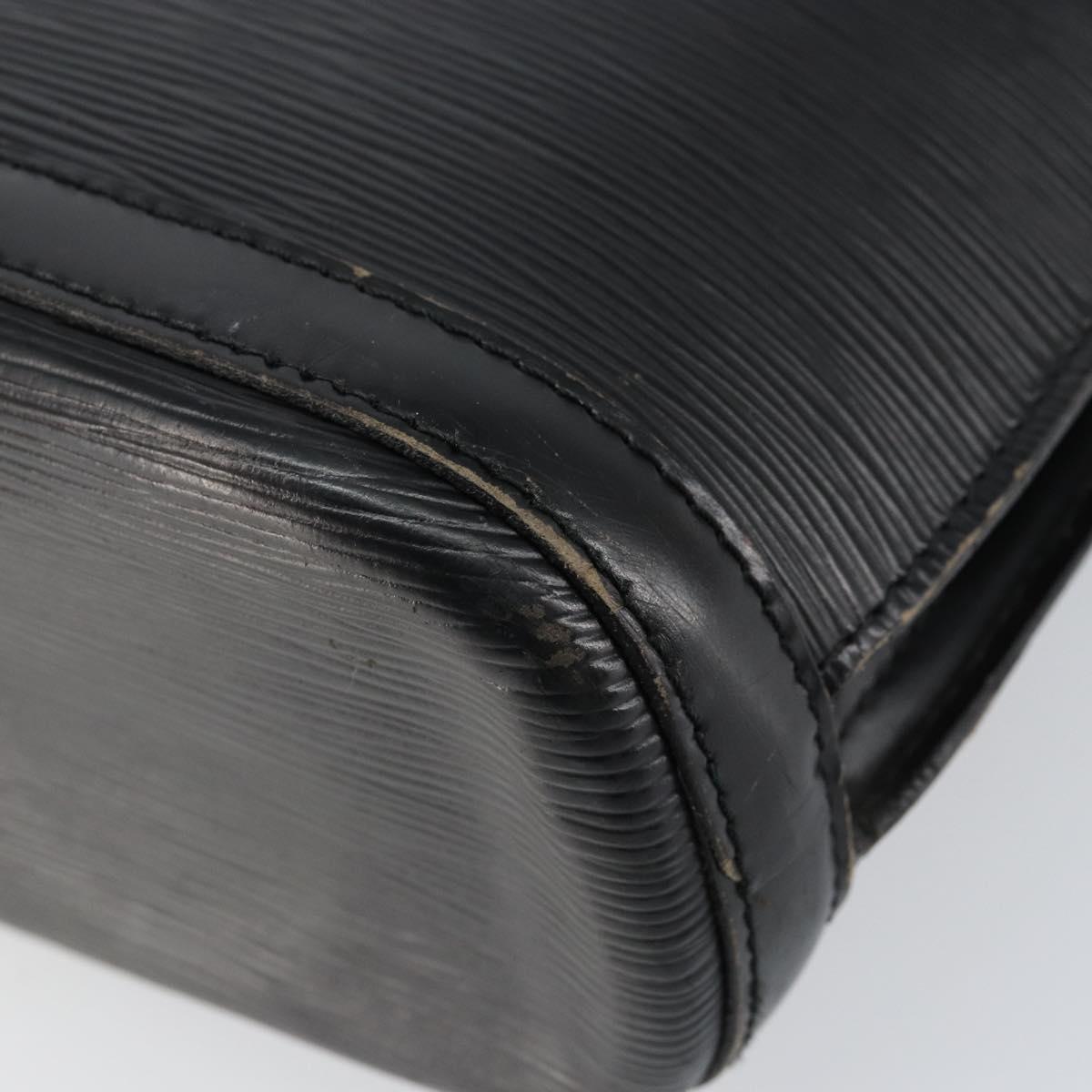 LOUIS VUITTON Epi Lussac Shoulder Bag Black M52282 LV Auth 151241