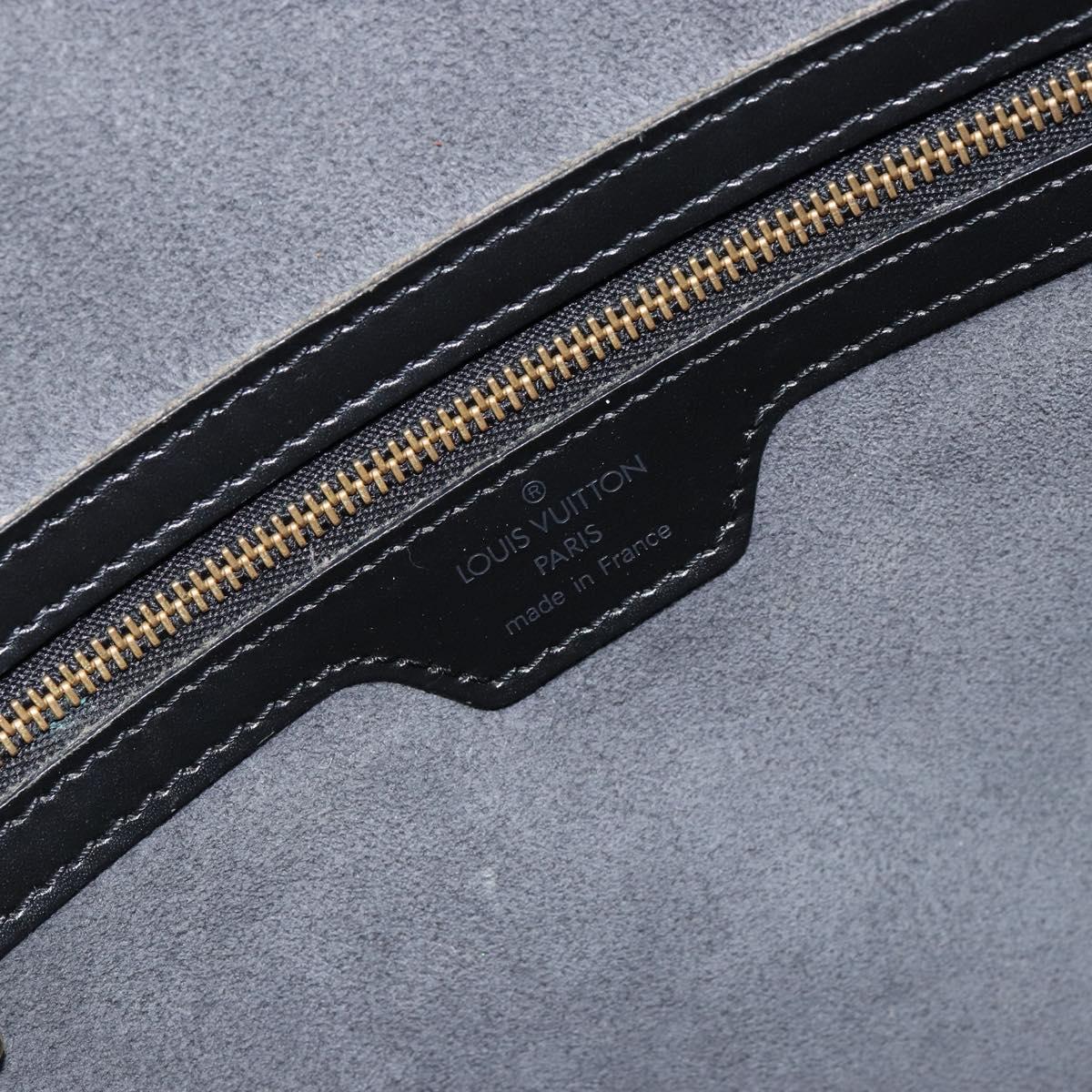 LOUIS VUITTON Epi Lussac Shoulder Bag Black M52282 LV Auth 151241