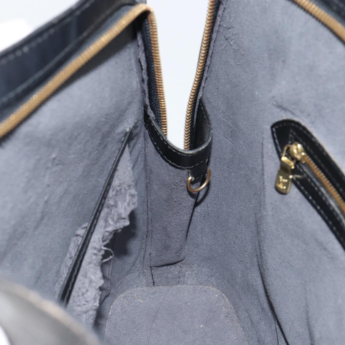 LOUIS VUITTON Epi Lussac Shoulder Bag Black M52282 LV Auth 151241