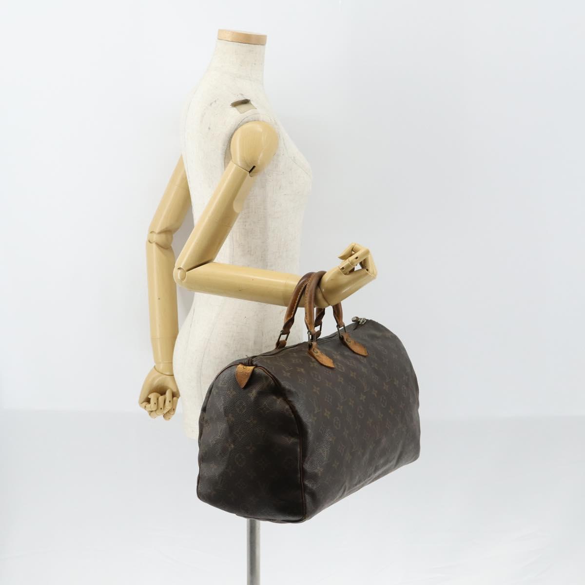 LOUIS VUITTON Monogram Speedy 40 Hand Bag M41522 LV Auth 151245