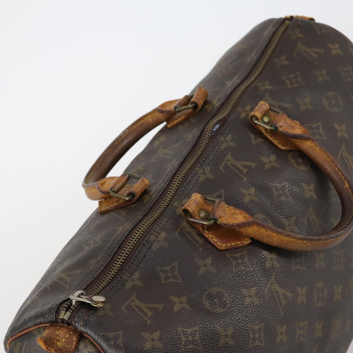 LOUIS VUITTON Monogram Speedy 40 Hand Bag M41522 LV Auth 151245
