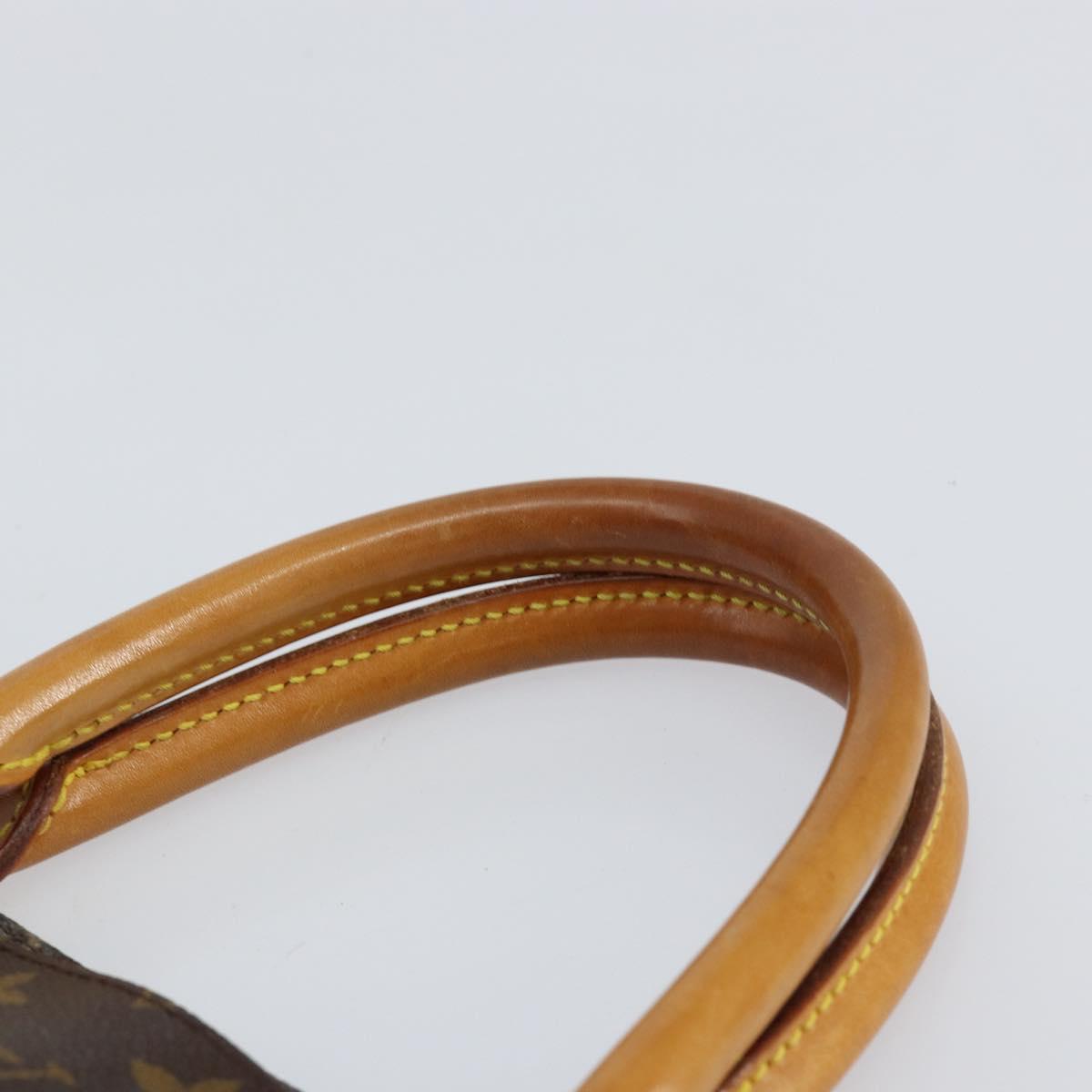 LOUIS VUITTON Monogram Sac Plat Hand Bag M51140 LV Auth 151249