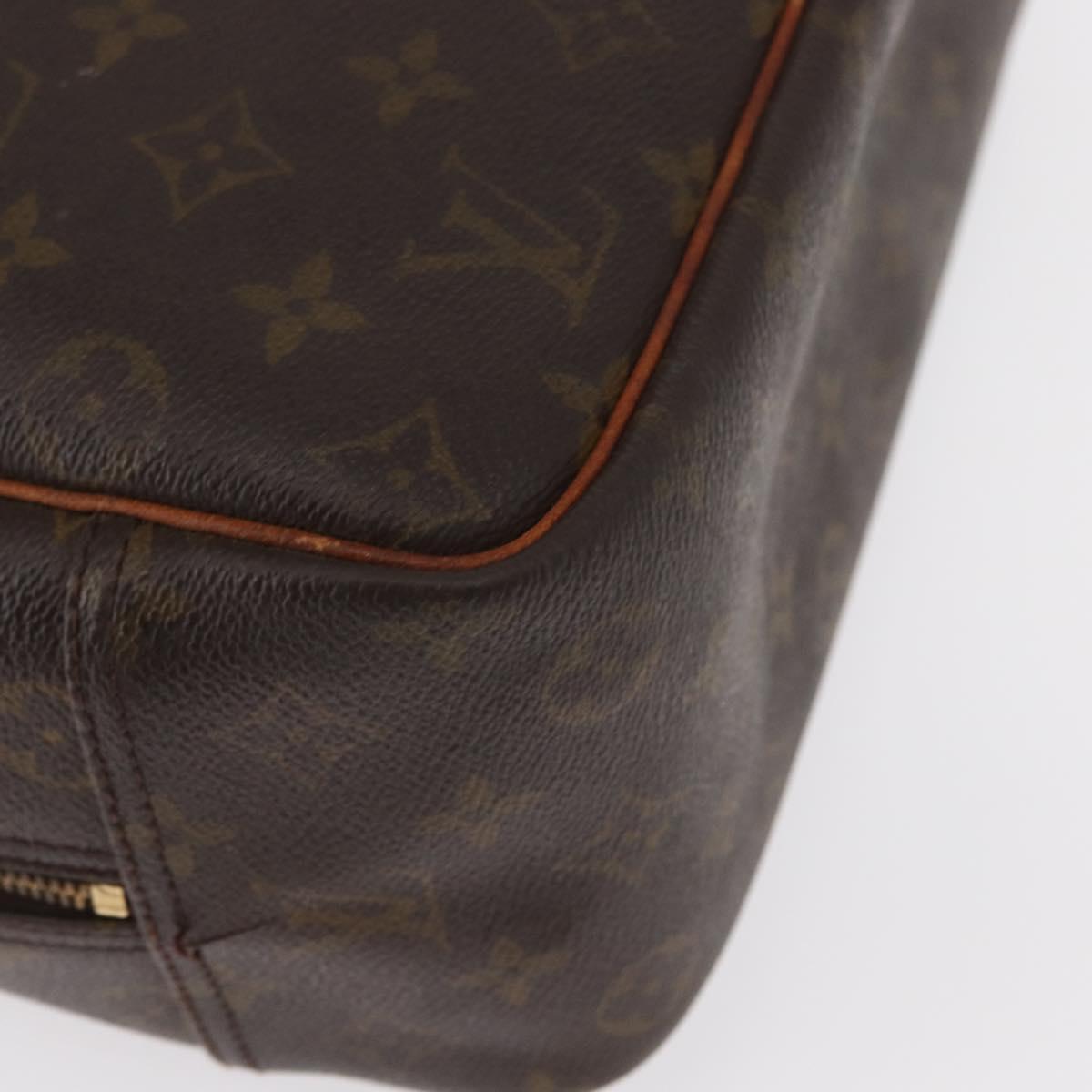 LOUIS VUITTON Monogram Deauville Hand Bag M47270 LV Auth 151252