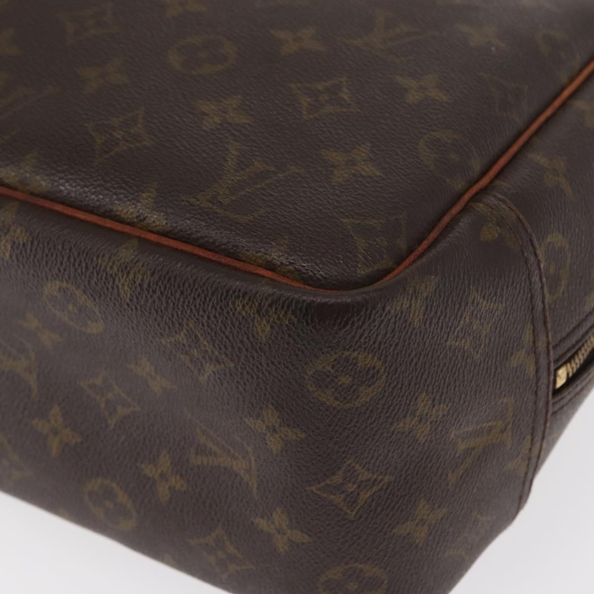 LOUIS VUITTON Monogram Deauville Hand Bag M47270 LV Auth 151252