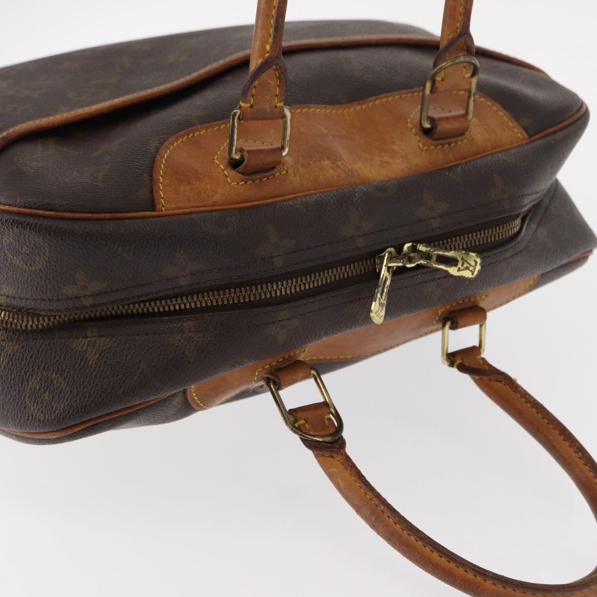 LOUIS VUITTON Monogram Deauville Hand Bag M47270 LV Auth 151252