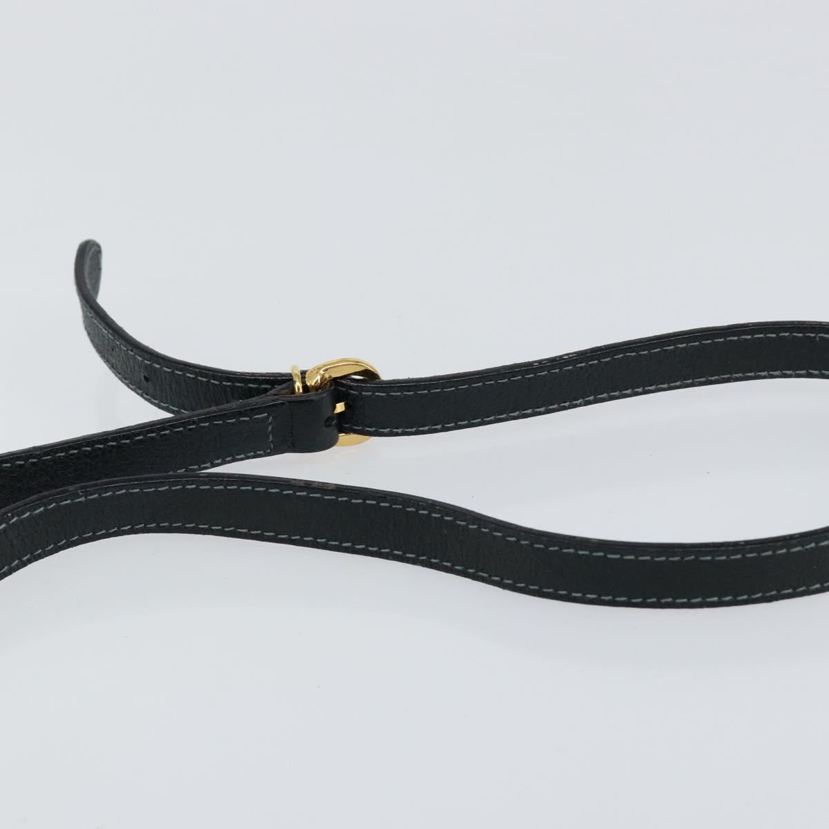 GUCCI GG Supreme Sherry Line Shoulder Bag Navy Gold 001 115 0914 Auth 151271