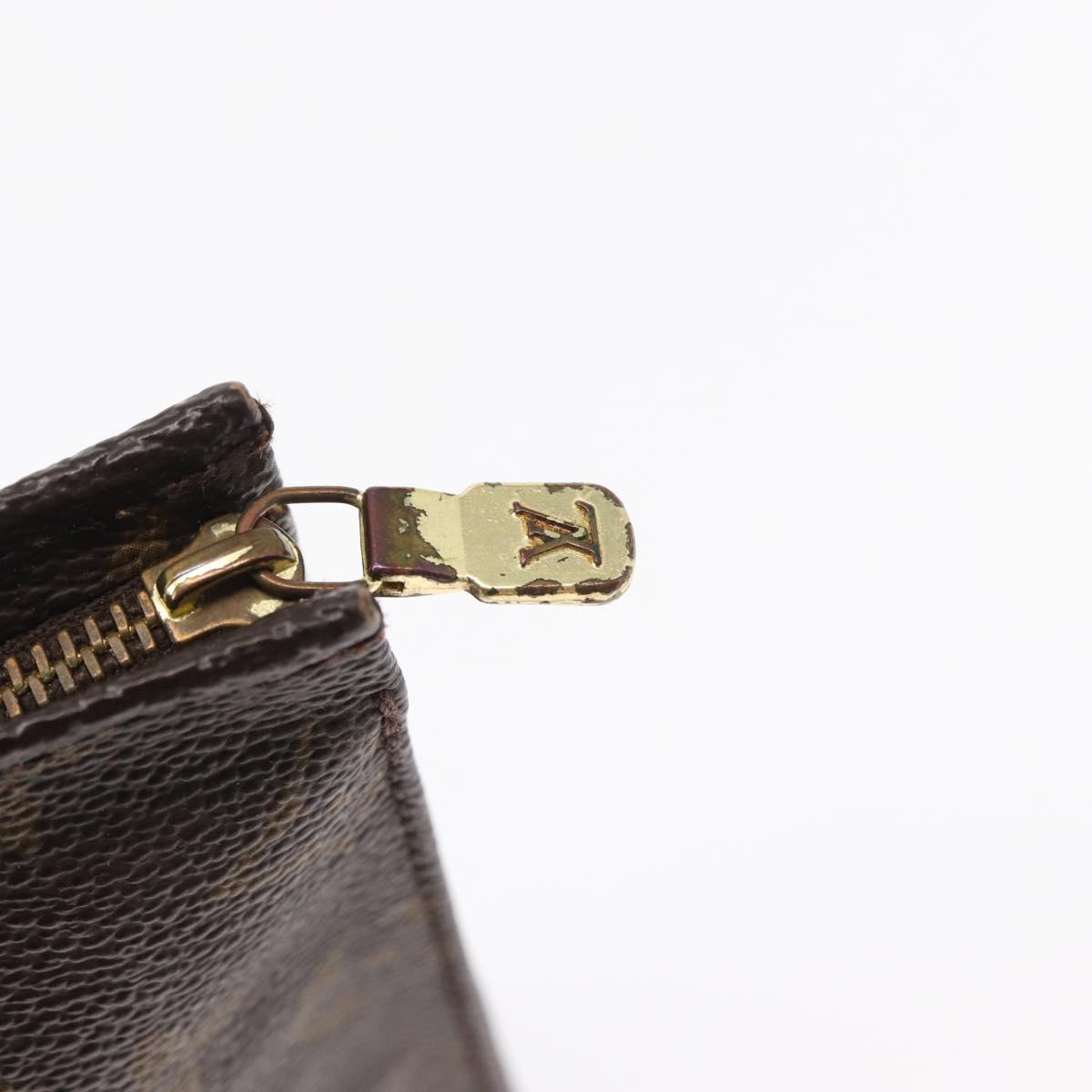 LOUIS VUITTON Monogram Poche Toilette 26 Pouch M47542 LV Auth 151283